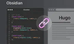 Featured image of post Obsidian 筆記轉換 Hugo :解決 WikiLinks 內部連結失效 (Internal Links Fix)